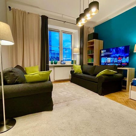 Appartamento Super Square Metro X2 Fast Wifi 55'Tv Netflix Hbo Appletv+ Amazontv Varsavia Esterno foto