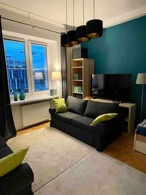 Appartamento Super Square Metro X2 Fast Wifi 55'Tv Netflix Hbo Appletv+ Amazontv Varsavia Esterno foto