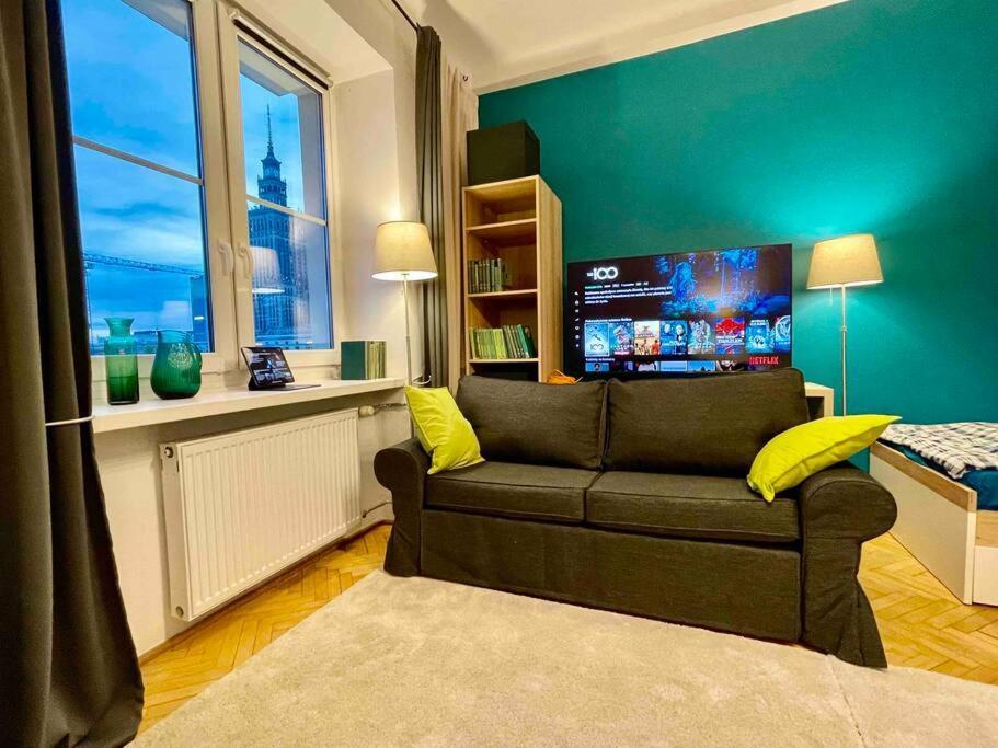 Appartamento Super Square Metro X2 Fast Wifi 55'Tv Netflix Hbo Appletv+ Amazontv Varsavia Esterno foto