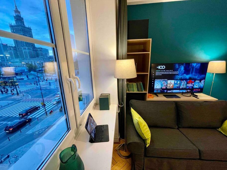 Appartamento Super Square Metro X2 Fast Wifi 55'Tv Netflix Hbo Appletv+ Amazontv Varsavia Esterno foto