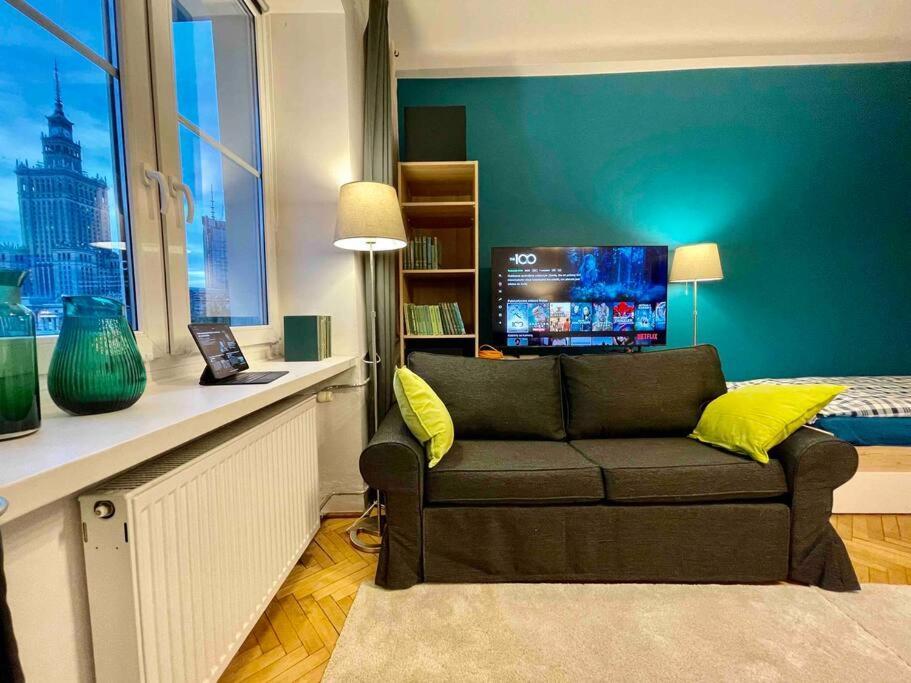 Appartamento Super Square Metro X2 Fast Wifi 55'Tv Netflix Hbo Appletv+ Amazontv Varsavia Esterno foto